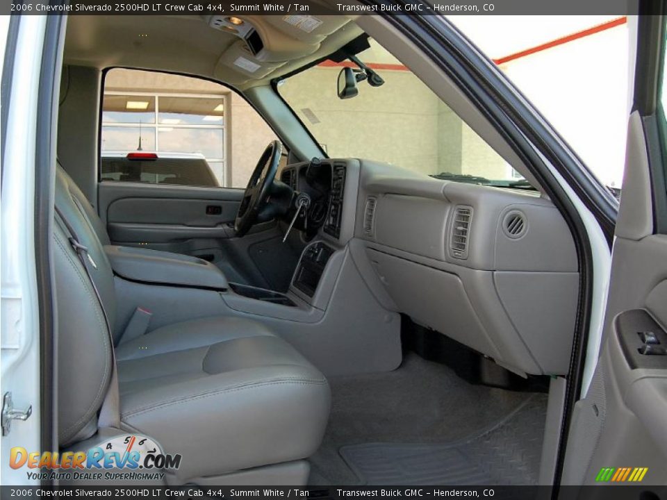 Tan Interior 2006 Chevrolet Silverado 2500hd Lt Crew Cab