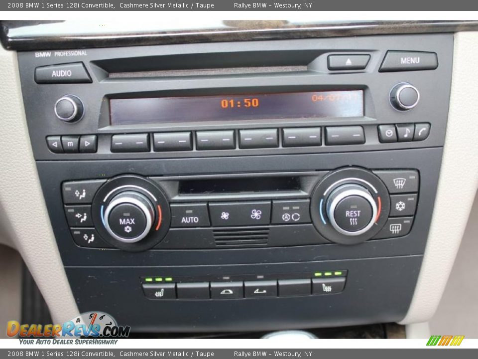 Controls of 2008 BMW 1 Series 128i Convertible Photo #15