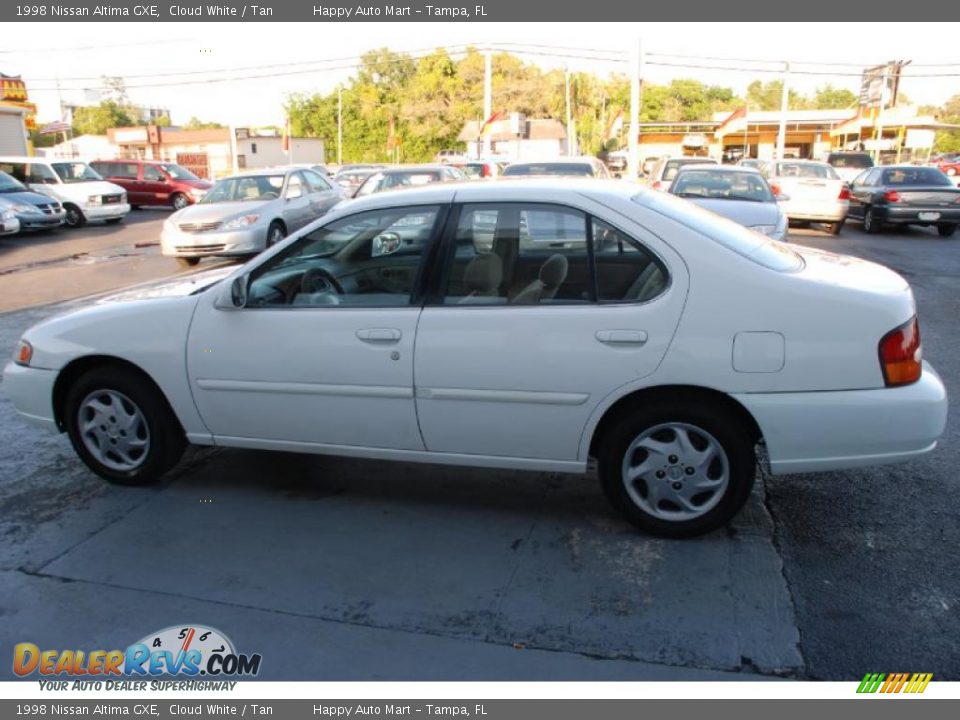 White 1998 nissan altima #7