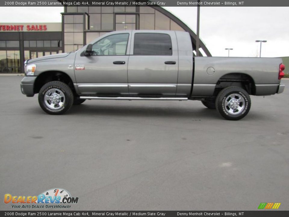 Mineral Gray Metallic 2008 Dodge Ram 2500 Laramie Mega Cab 4x4 Photo #1