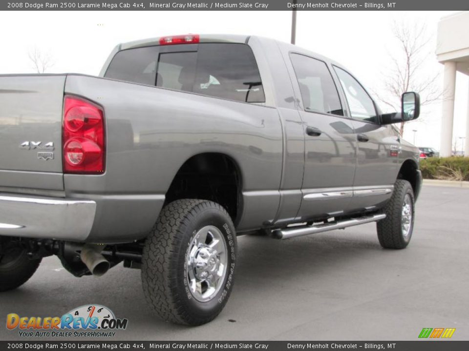 2008 Dodge Ram 2500 Laramie Mega Cab 4x4 Mineral Gray Metallic Medium