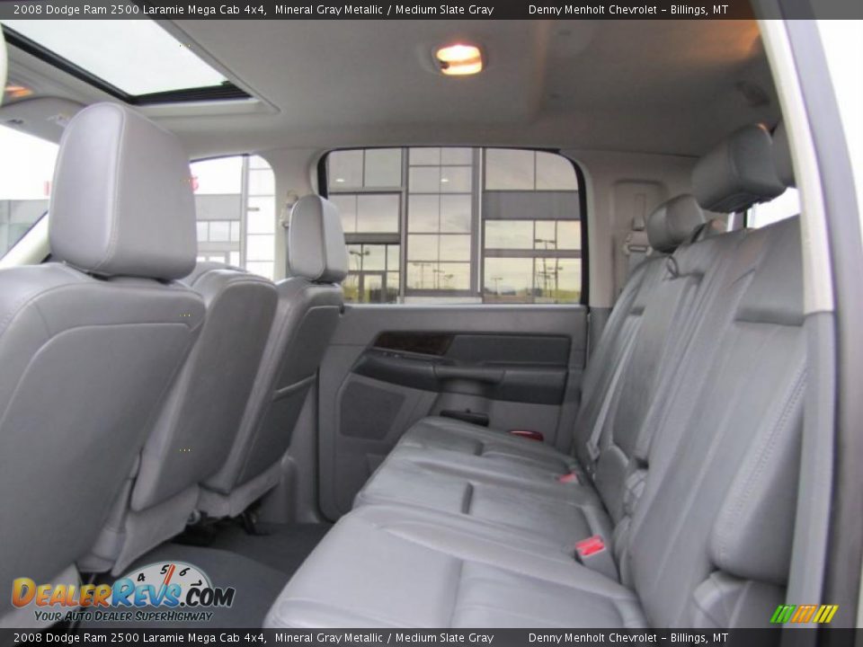 Medium Slate Gray Interior - 2008 Dodge Ram 2500 Laramie Mega Cab 4x4 Photo #12