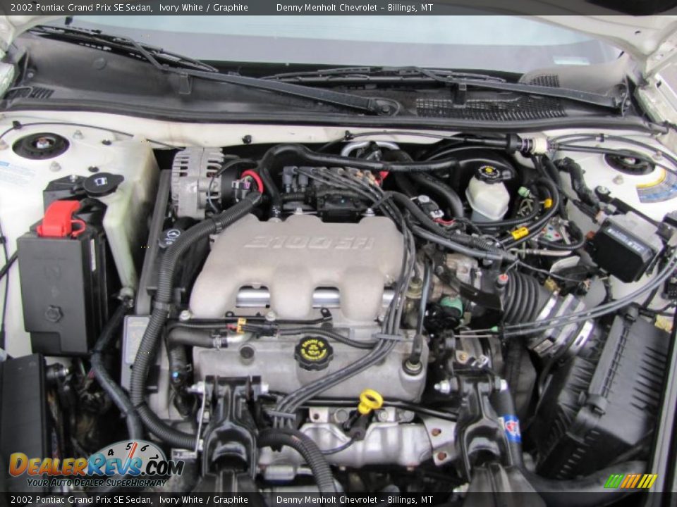 2002 Pontiac Grand Prix SE Sedan 3.1 Liter OHV 12-Valve V6 Engine Photo #9