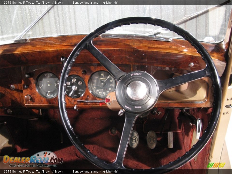 1953 Bentley R Type Tan/Brown / Brown Photo #8