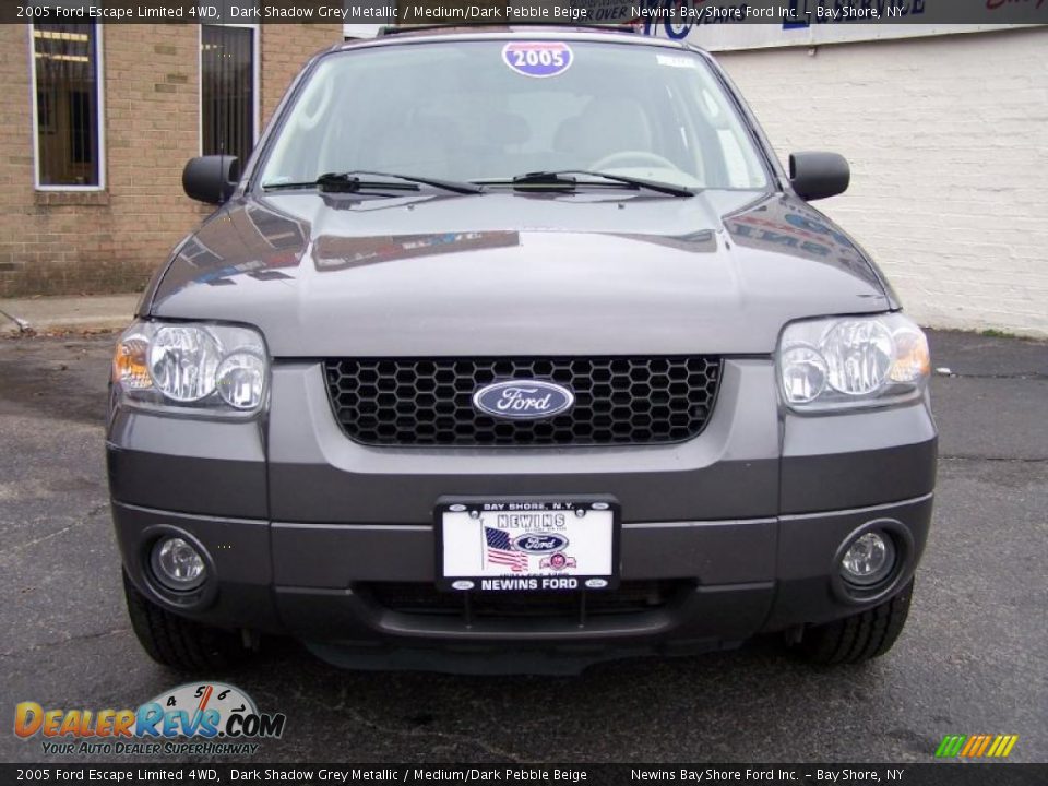 2005 Ford Escape Limited 4WD Dark Shadow Grey Metallic / Medium/Dark Pebble Beige Photo #2