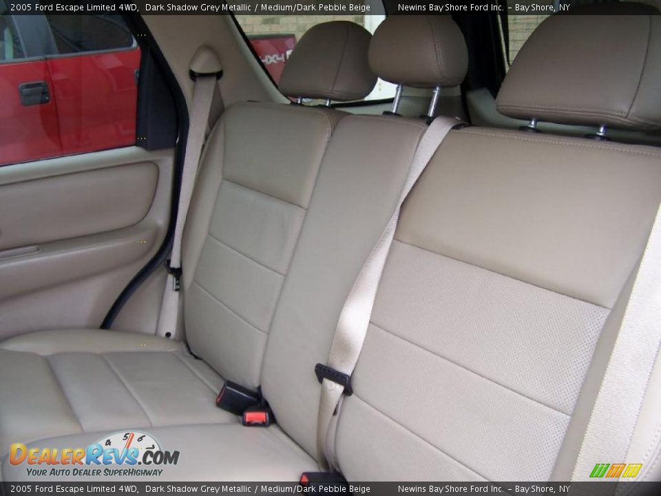 2005 Ford Escape Limited 4WD Dark Shadow Grey Metallic / Medium/Dark Pebble Beige Photo #13