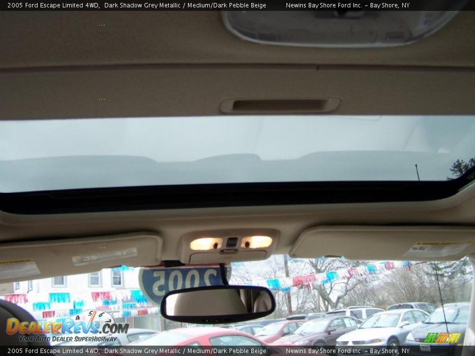 2005 Ford Escape Limited 4WD Dark Shadow Grey Metallic / Medium/Dark Pebble Beige Photo #14