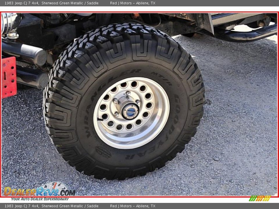 Custom Wheels of 1983 Jeep CJ 7 4x4 Photo #11