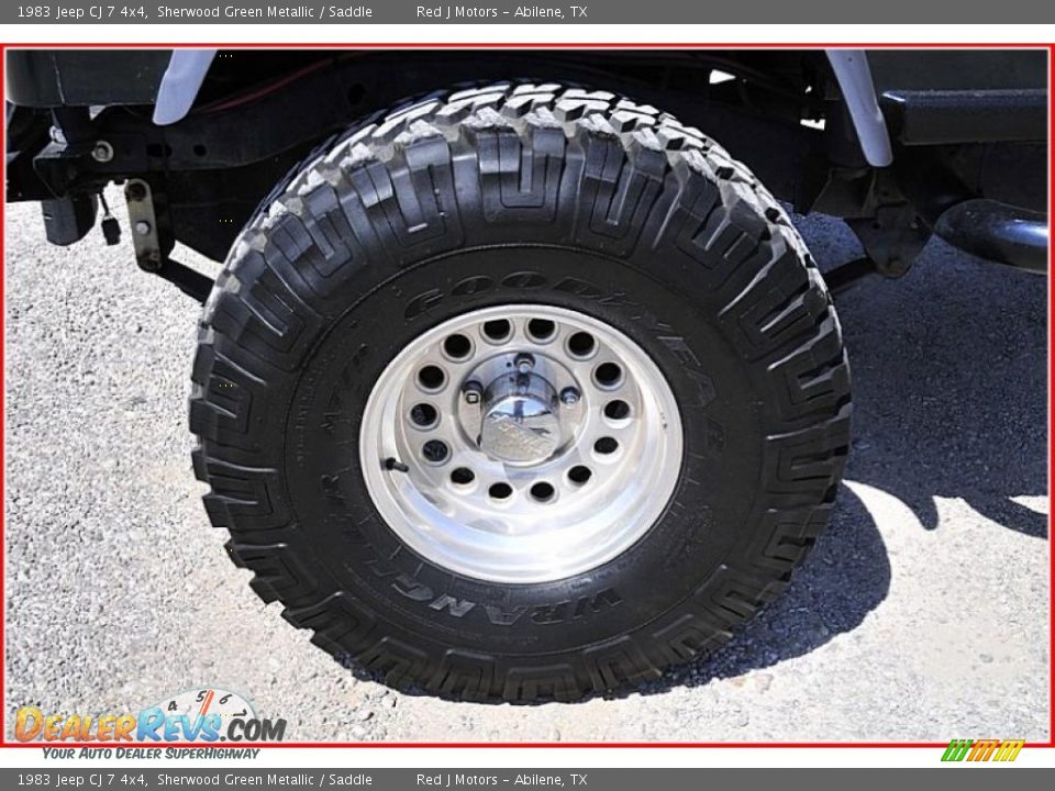 Custom Wheels of 1983 Jeep CJ 7 4x4 Photo #14