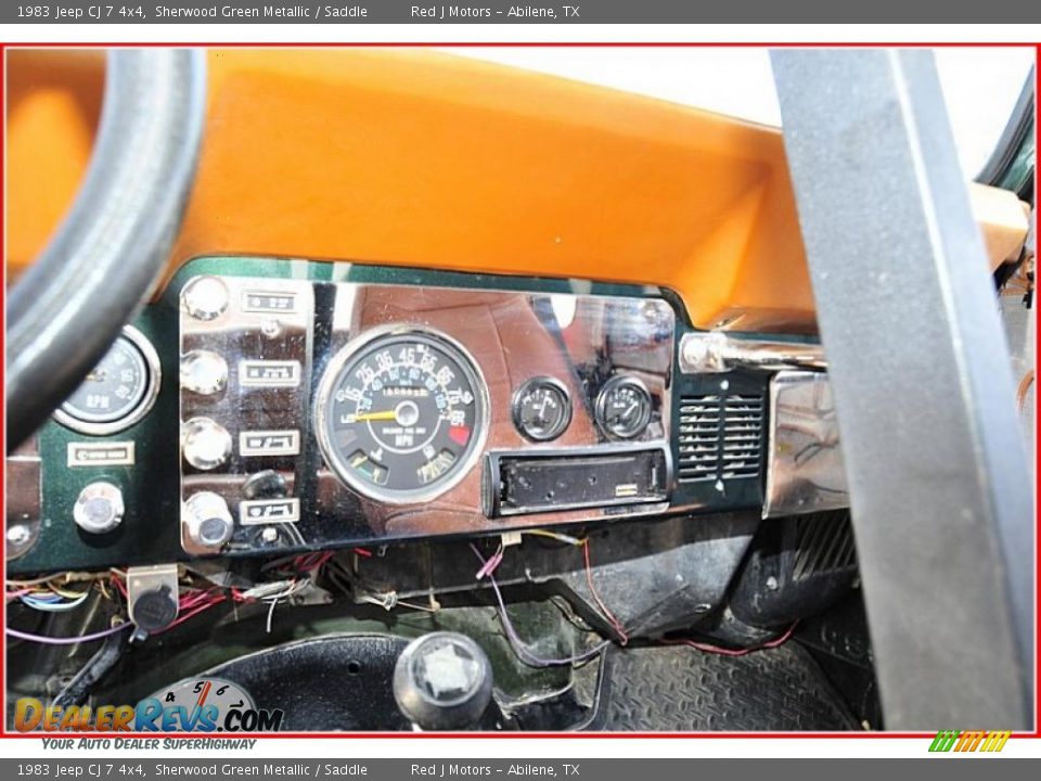 Controls of 1983 Jeep CJ 7 4x4 Photo #19