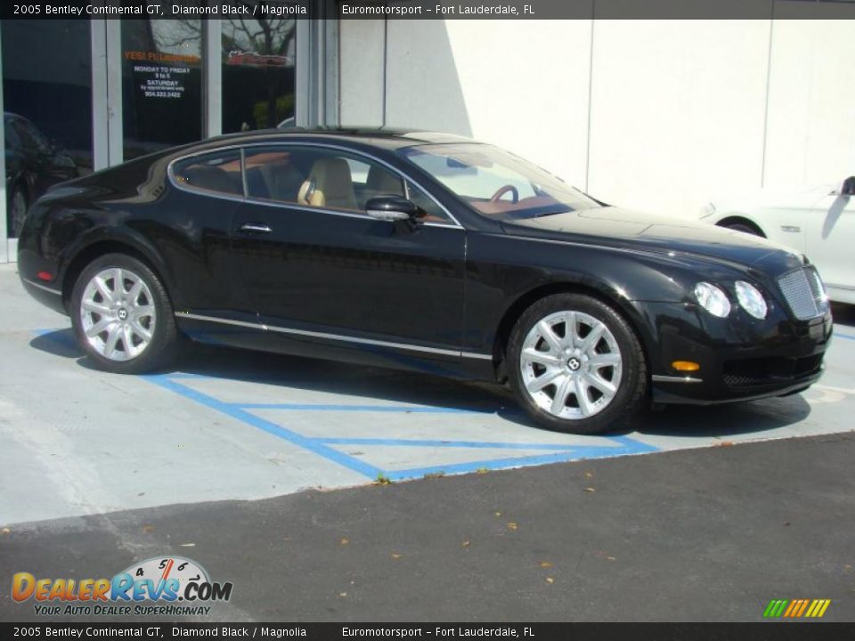 Diamond Black 2005 Bentley Continental GT  Photo #9