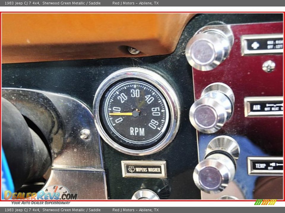 1983 Jeep CJ 7 4x4 Gauges Photo #28