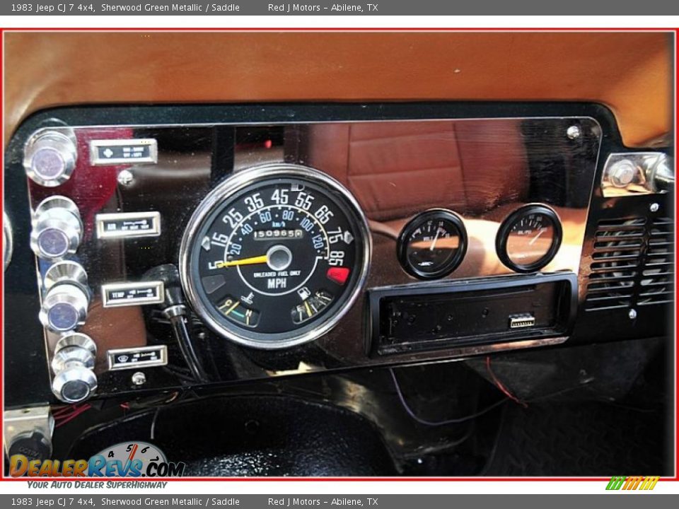 1983 Jeep CJ 7 4x4 Gauges Photo #29