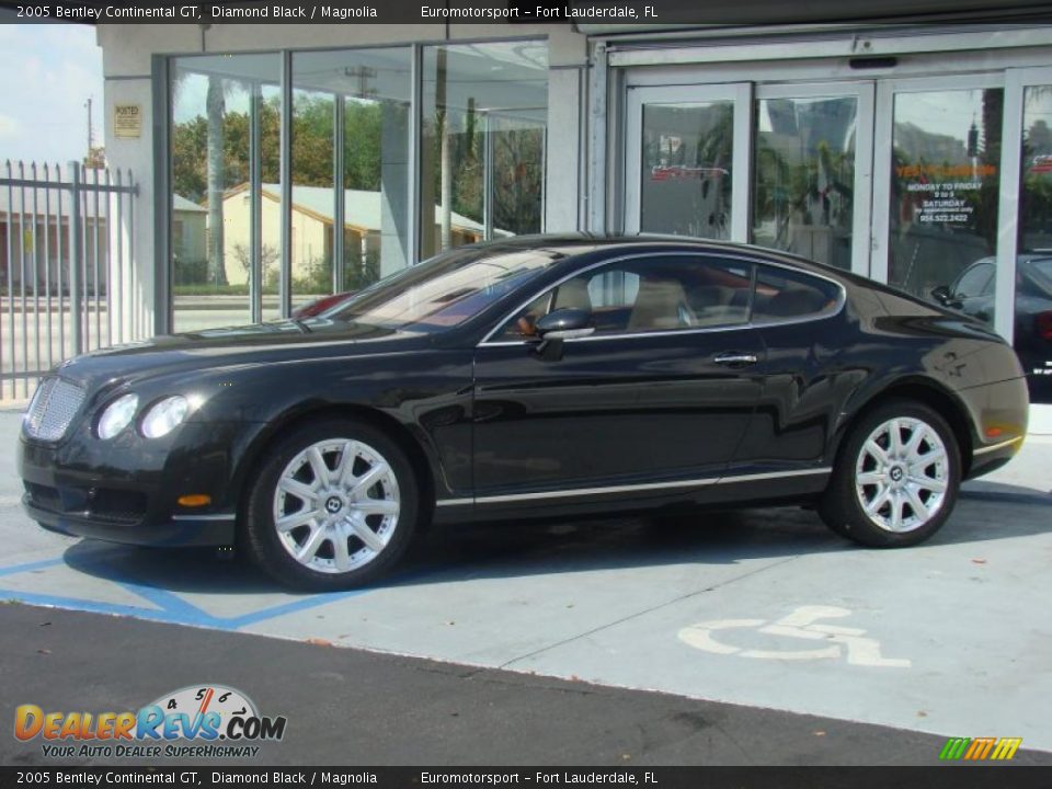Diamond Black 2005 Bentley Continental GT  Photo #13