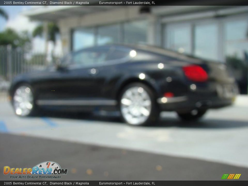 2005 Bentley Continental GT Diamond Black / Magnolia Photo #25