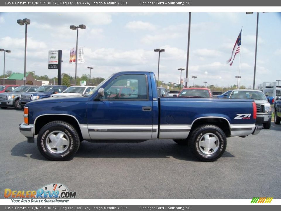 Indigo Metallic 1994 Chevrolet C/K K1500 Z71 Regular Cab 4x4 Photo #5