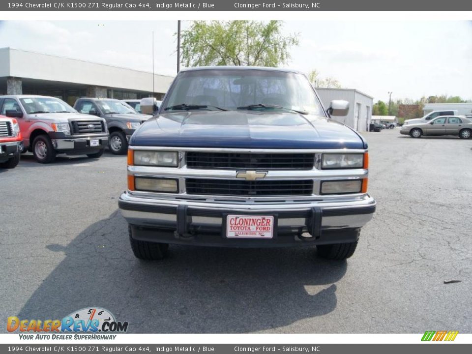 1994 Chevrolet C/K K1500 Z71 Regular Cab 4x4 Indigo Metallic / Blue Photo #7