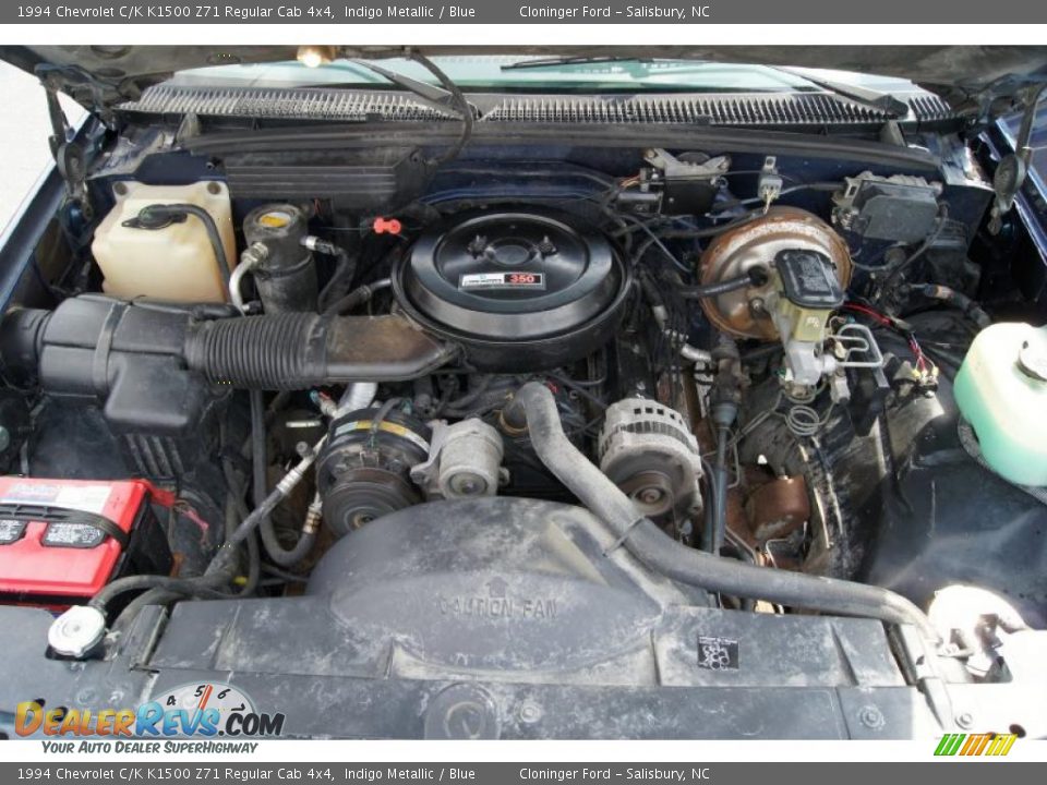 1994 Chevrolet C/K K1500 Z71 Regular Cab 4x4 5.7 Liter OHV 16-Valve V8 Engine Photo #13