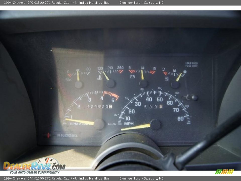 1994 Chevrolet C/K K1500 Z71 Regular Cab 4x4 Gauges Photo #22