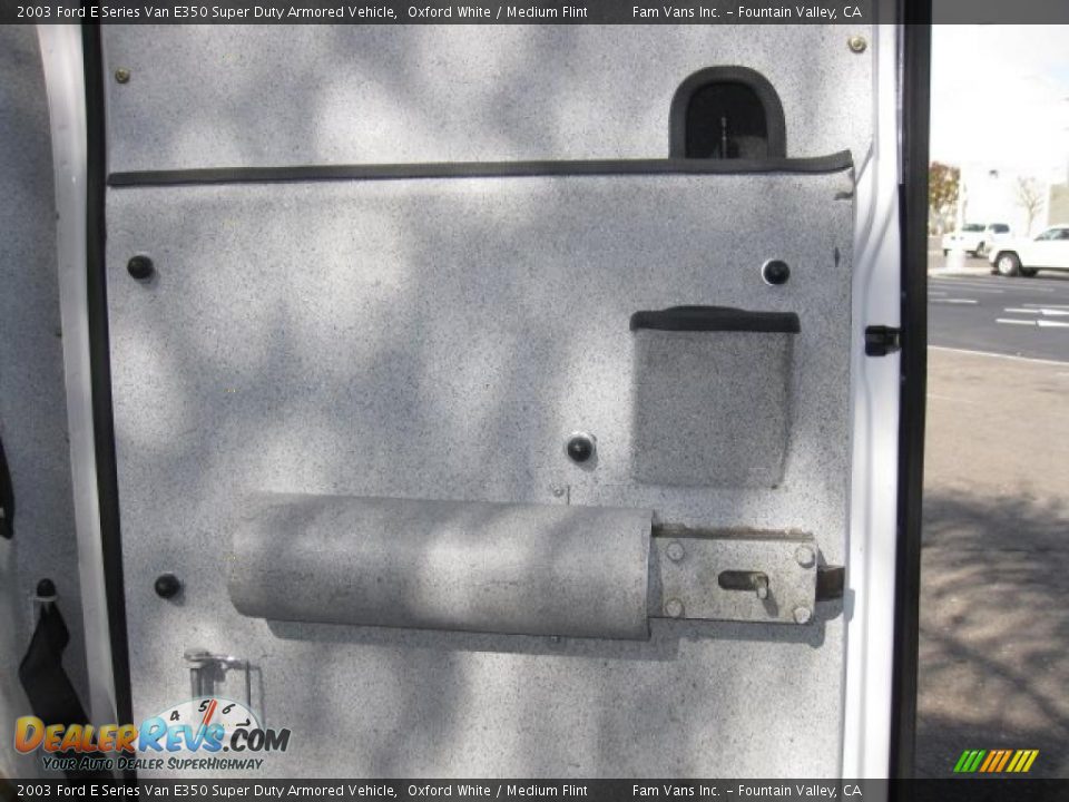 Medium Flint Interior - 2003 Ford E Series Van E350 Super Duty Armored Vehicle Photo #14