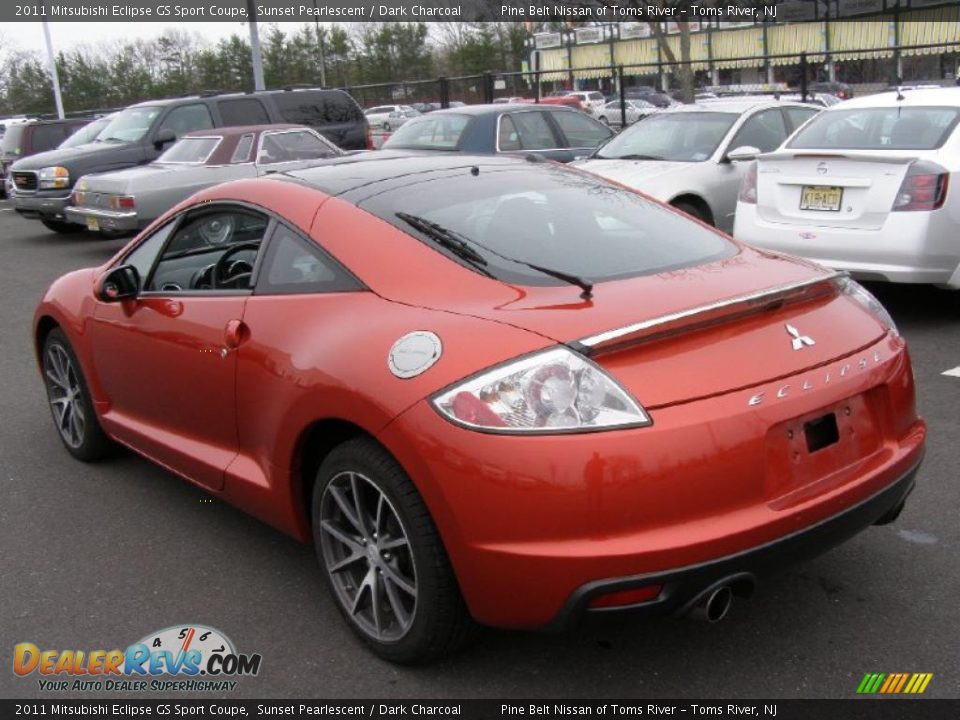 Sunset Pearlescent 2011 Mitsubishi Eclipse GS Sport Coupe Photo #5