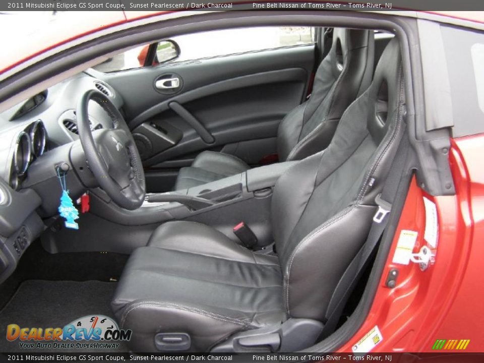 Dark Charcoal Interior - 2011 Mitsubishi Eclipse GS Sport Coupe Photo #8