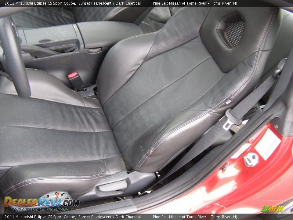 Dark Charcoal Interior - 2011 Mitsubishi Eclipse GS Sport Coupe Photo #9