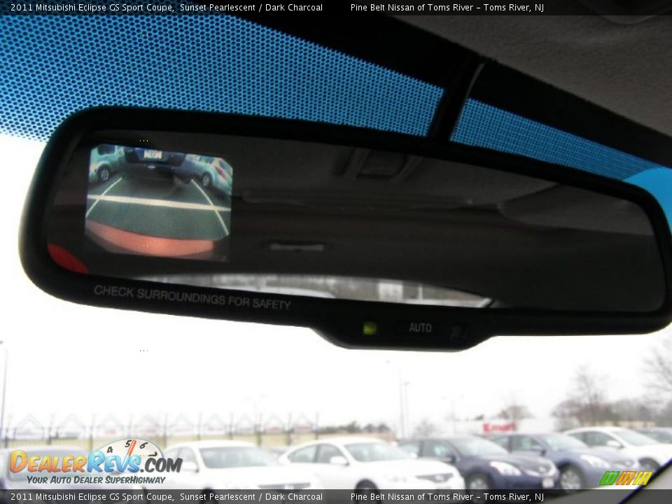2011 Mitsubishi Eclipse GS Sport Coupe Sunset Pearlescent / Dark Charcoal Photo #15