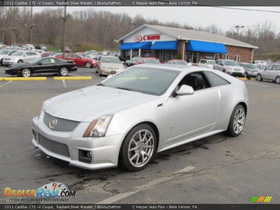 Front 3/4 View of 2011 Cadillac CTS -V Coupe Photo #6