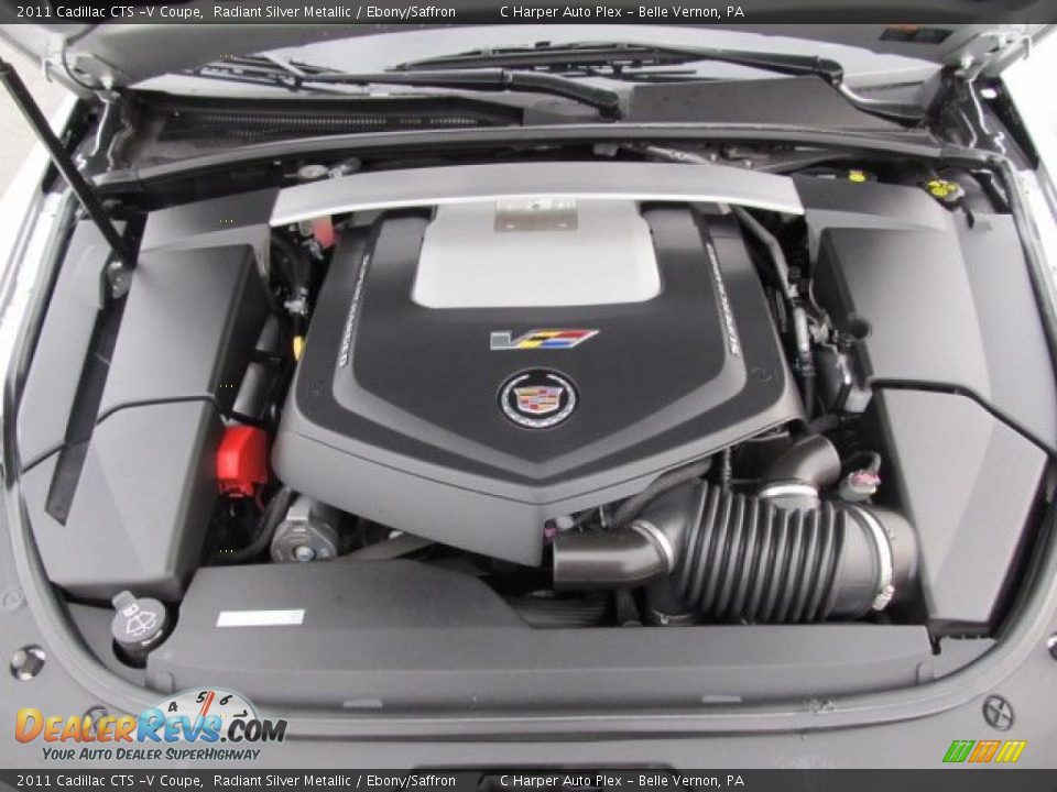 2011 Cadillac CTS -V Coupe 6.2 Liter Supercharged OHV 16-Valve V8 Engine Photo #11
