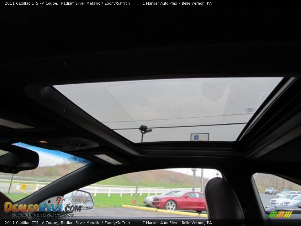 Sunroof of 2011 Cadillac CTS -V Coupe Photo #12