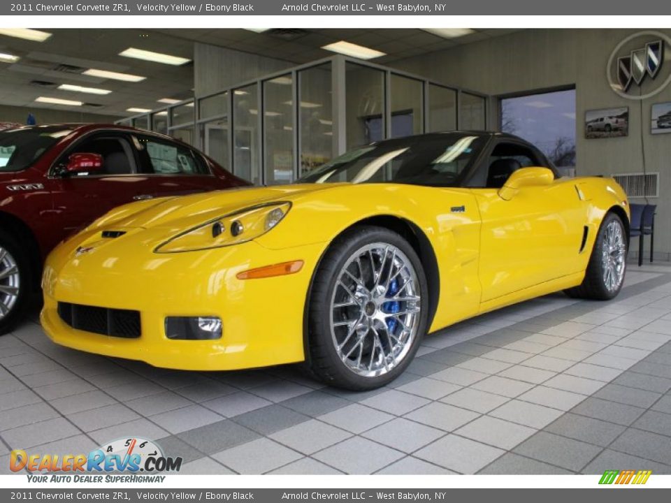 Velocity Yellow 2011 Chevrolet Corvette ZR1 Photo #1