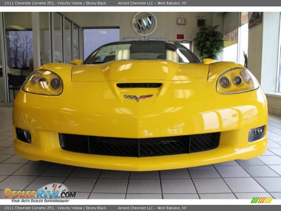 Velocity Yellow 2011 Chevrolet Corvette ZR1 Photo #2
