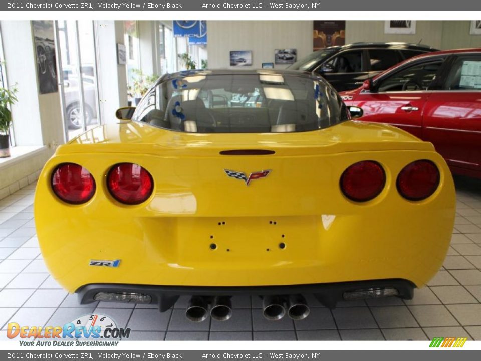 Velocity Yellow 2011 Chevrolet Corvette ZR1 Photo #4