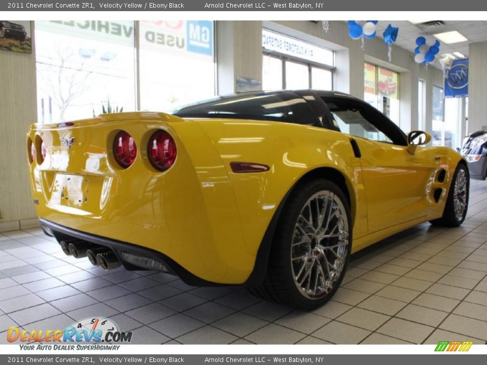 Velocity Yellow 2011 Chevrolet Corvette ZR1 Photo #6