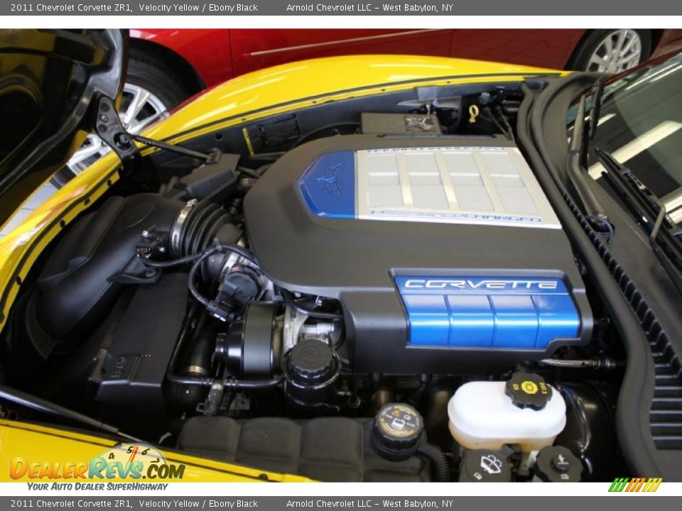 2011 Chevrolet Corvette ZR1 6.2 Liter Supercharged OHV 16-Valve LS9 V8 Engine Photo #9