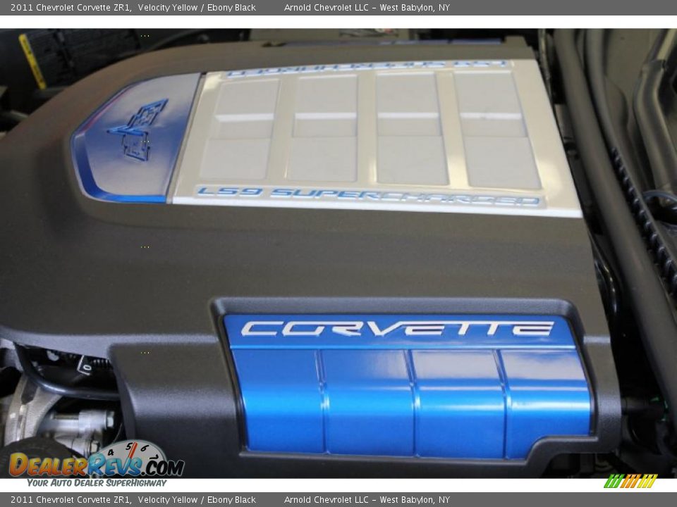 2011 Chevrolet Corvette ZR1 6.2 Liter Supercharged OHV 16-Valve LS9 V8 Engine Photo #10