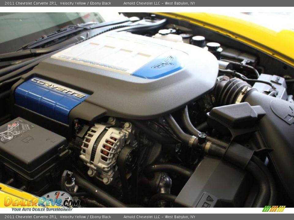 2011 Chevrolet Corvette ZR1 6.2 Liter Supercharged OHV 16-Valve LS9 V8 Engine Photo #12
