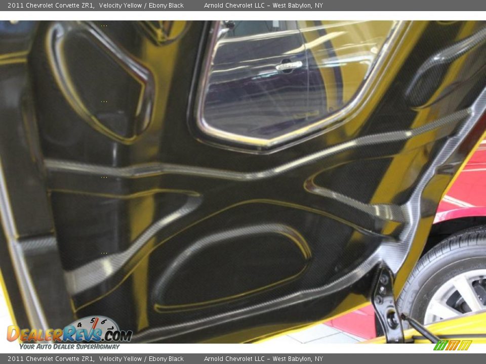 2011 Chevrolet Corvette ZR1 Velocity Yellow / Ebony Black Photo #19