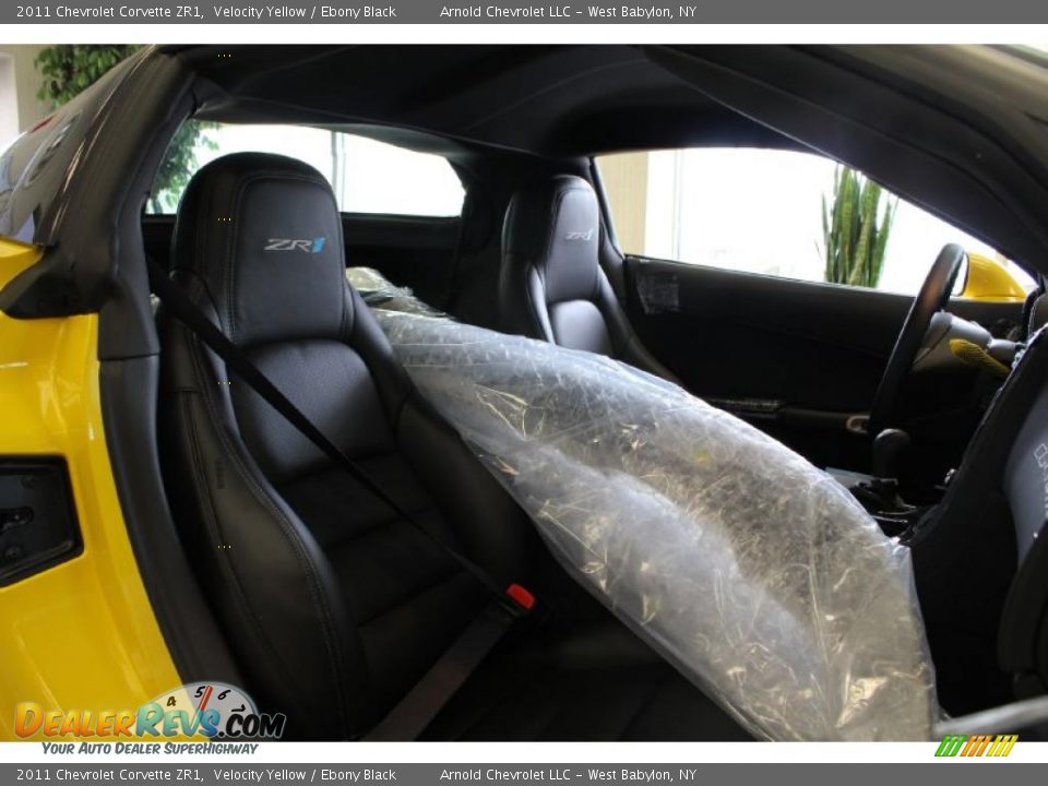 2011 Chevrolet Corvette ZR1 Velocity Yellow / Ebony Black Photo #28