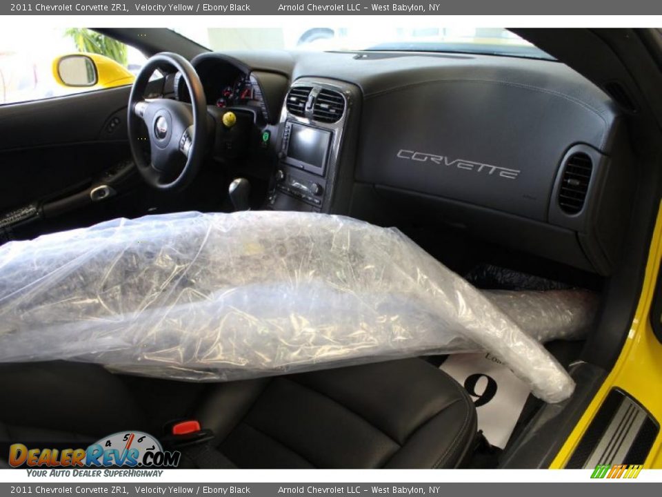 2011 Chevrolet Corvette ZR1 Velocity Yellow / Ebony Black Photo #30