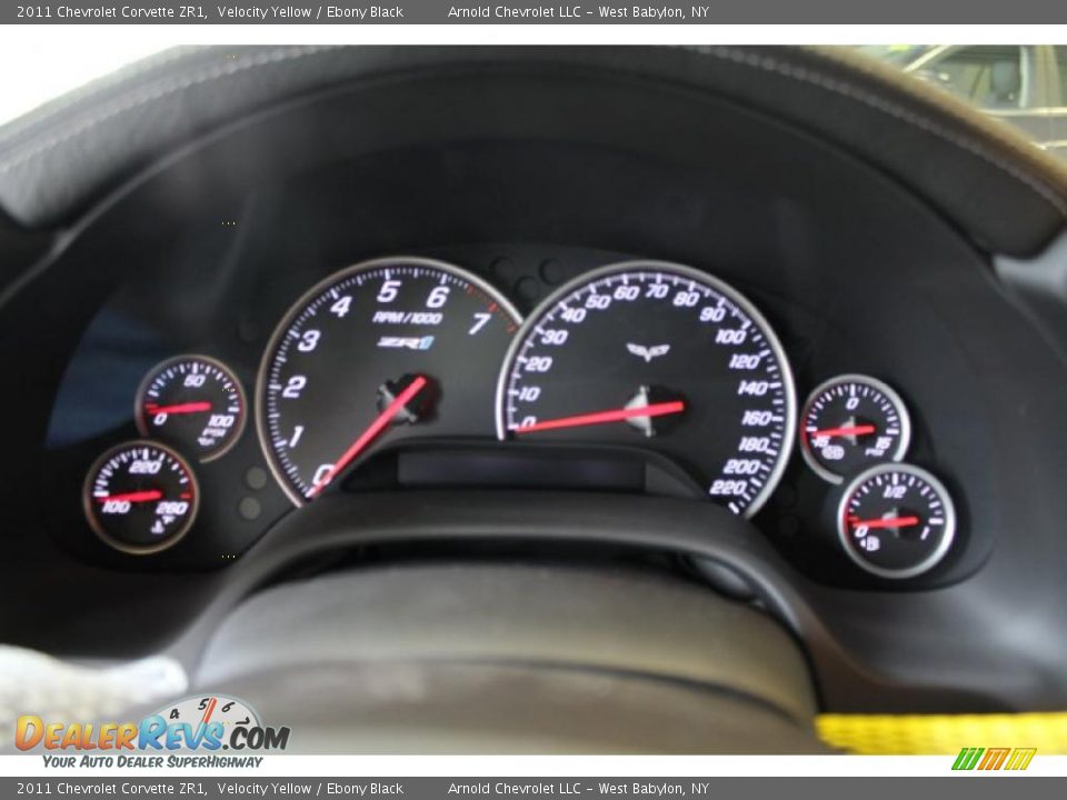 2011 Chevrolet Corvette ZR1 Gauges Photo #32