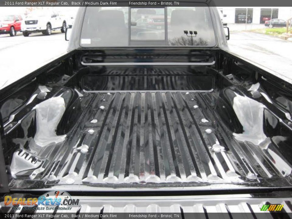 2011 Ford Ranger XLT Regular Cab Black / Medium Dark Flint Photo #13