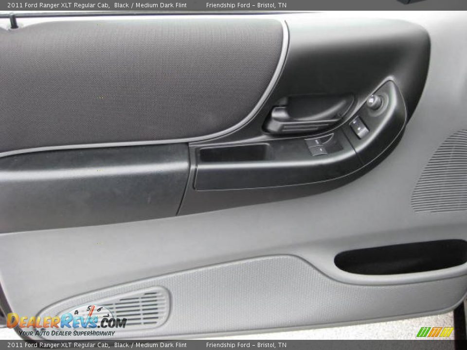 2011 Ford Ranger XLT Regular Cab Black / Medium Dark Flint Photo #17