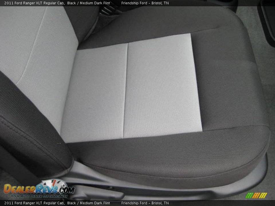 2011 Ford Ranger XLT Regular Cab Black / Medium Dark Flint Photo #19