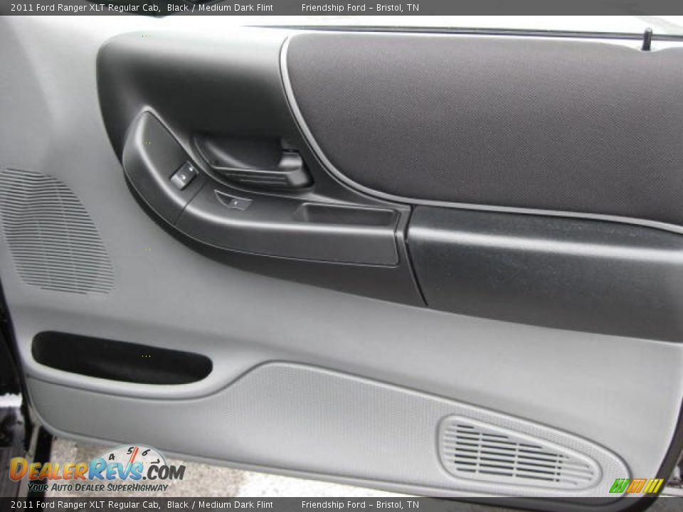 2011 Ford Ranger XLT Regular Cab Black / Medium Dark Flint Photo #20