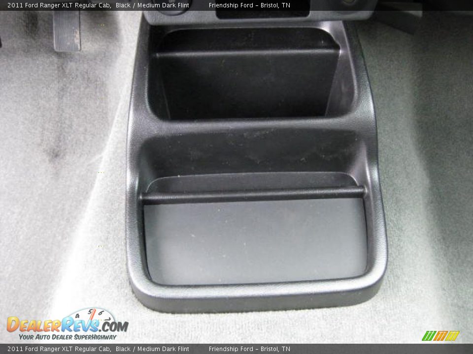 2011 Ford Ranger XLT Regular Cab Black / Medium Dark Flint Photo #24