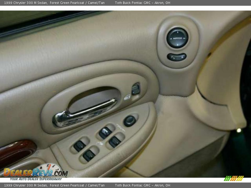 1999 Chrysler 300 M Sedan Forest Green Pearlcoat / Camel/Tan Photo #7