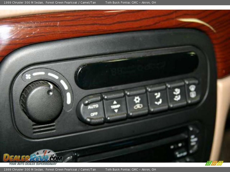 1999 Chrysler 300 M Sedan Forest Green Pearlcoat / Camel/Tan Photo #11