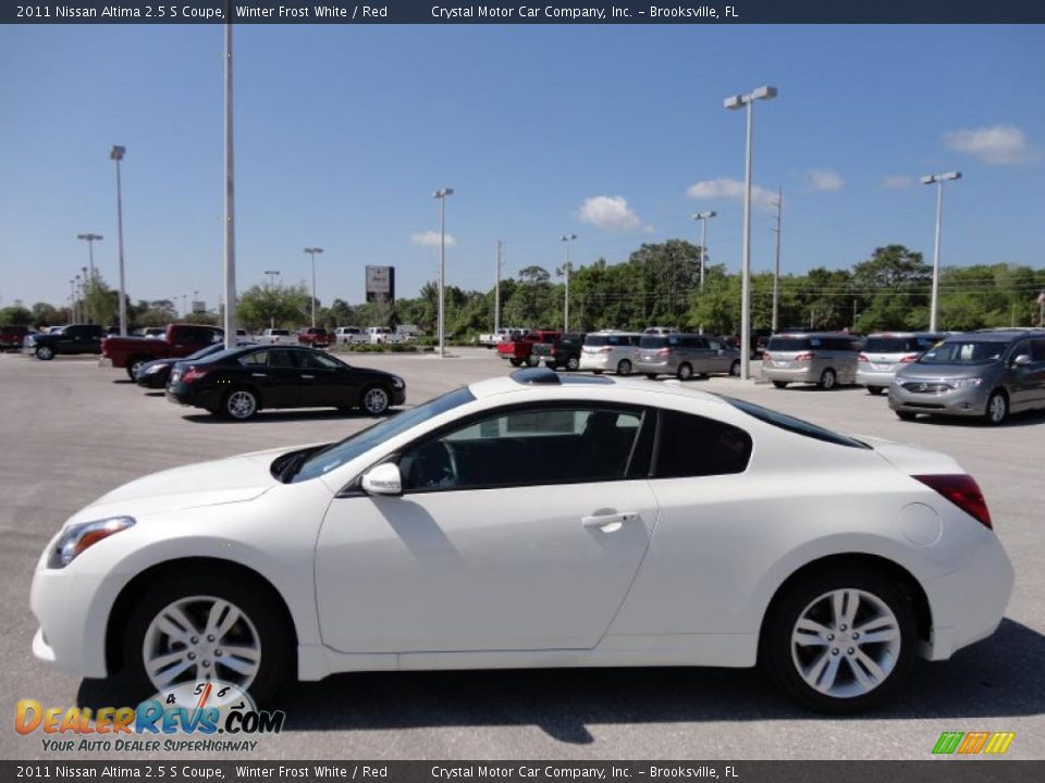 Winter Frost White 2011 Nissan Altima 2.5 S Coupe Photo #2